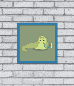 Quadro Cute Jabba the Hutt