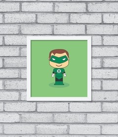 Quadro Cute Lanterna Verde - comprar online