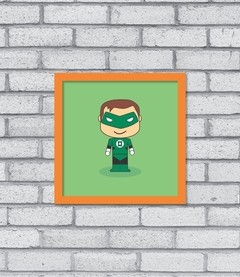 Quadro Cute Lanterna Verde - Pendurama Quadros e Artigos de Decoração