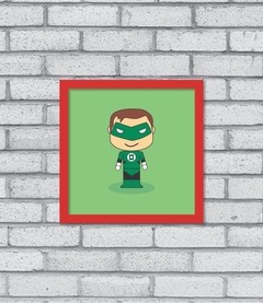 Quadro Cute Lanterna Verde