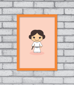 Quadro Cute Leia - Pendurama Quadros e Artigos de Decoração