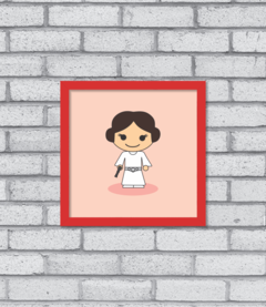 Quadro Cute Leia - loja online