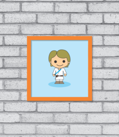 Quadro Cute Luke Skywalker na internet