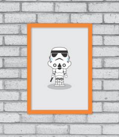 Quadro Cute Stormtrooper - Pendurama Quadros e Artigos de Decoração