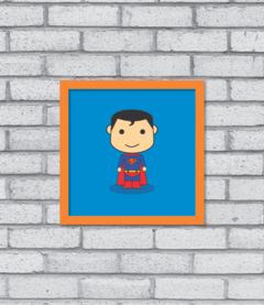 Quadro Cute Super Homem - Pendurama Quadros e Artigos de Decoração