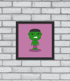 Imagem do Quadro Cute Hulk
