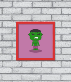 Quadro Cute Hulk