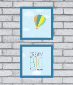 Quadro Dream Big (duplo)