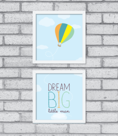 Quadro Dream Big (duplo) na internet