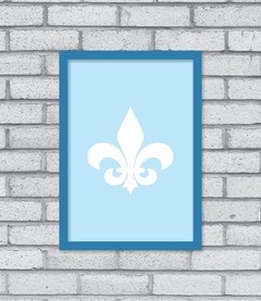Quadro Flor de Lis - loja online