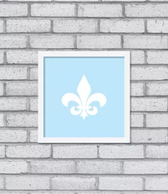 Imagem do Quadro Flor de Lis