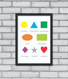 Quadro Formas - Pendurama Quadros e Artigos de Decoração