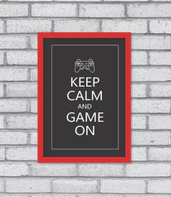 Quadro Game On - comprar online