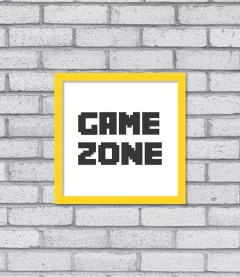 Quadro Game Zone - comprar online