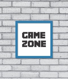Quadro Game Zone - Pendurama Quadros e Artigos de Decoração
