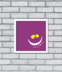 Quadro Gato de Cheshire