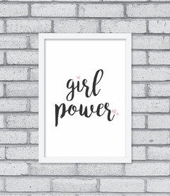 Quadro Girl Power