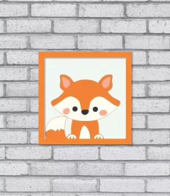 Quadro Hey Fox - loja online
