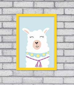 Quadro Hey Lhama - Pendurama Quadros e Artigos de Decoração