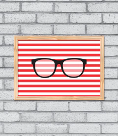 Quadro Oculos - Pendurama Quadros e Artigos de Decoração