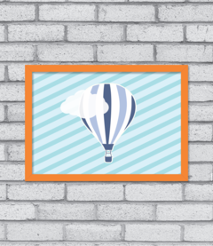 Quadro Hot Balloon - Pendurama Quadros e Artigos de Decoração