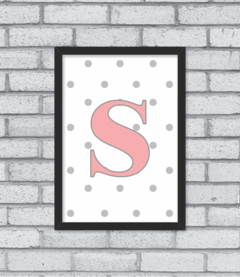Quadro Inicial (Bolinhas) - Pendurama Quadros e Artigos de Decoração