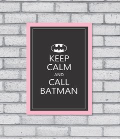 Quadro Keep Batman - comprar online