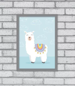 Imagem do Quadro Lhama