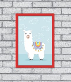 Imagem do Quadro Lhama