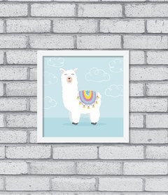 Quadro Lhama na internet