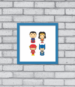Quadro Cute Liga da Justiça na internet