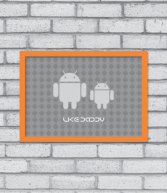 Quadro Like Daddy na internet