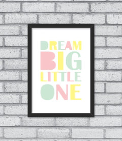 Quadro Dream Big Little One - loja online