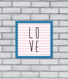 Quadro Love - Pendurama Quadros e Artigos de Decoração