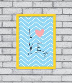 Imagem do Quadro Love U