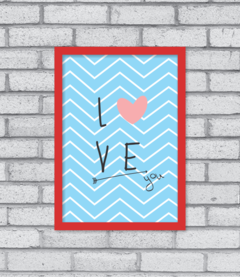 Quadro Love U - loja online
