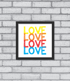 Quadro LoveS - Pendurama Quadros e Artigos de Decoração