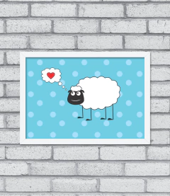 Quadro Loving Sheep - comprar online
