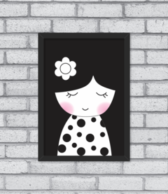 Quadro Menina - Pendurama Quadros e Artigos de Decoração