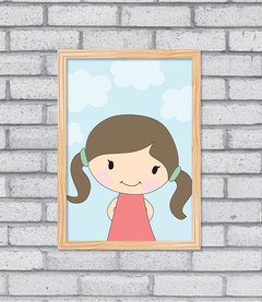 Quadro Menininha - loja online