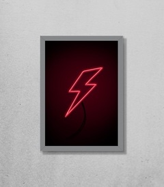 Quadro Raio Efeito Neon - loja online