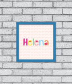 Imagem do Quadro Nome Color (menina)