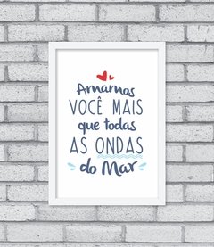 Quadro Ondas do Mar