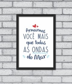 Quadro Ondas do Mar - comprar online