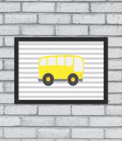 Quadro Onibus - loja online
