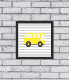 Quadro Onibus - loja online