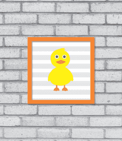 Quadro Patinho - Pendurama Quadros e Artigos de Decoração