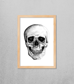 Quadro Caveira - Pendurama Quadros e Artigos de Decoração
