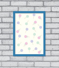 Quadro Pirulitos - Pendurama Quadros e Artigos de Decoração