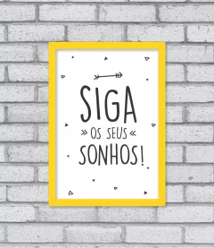 Quadro Follow Your Dreams - comprar online